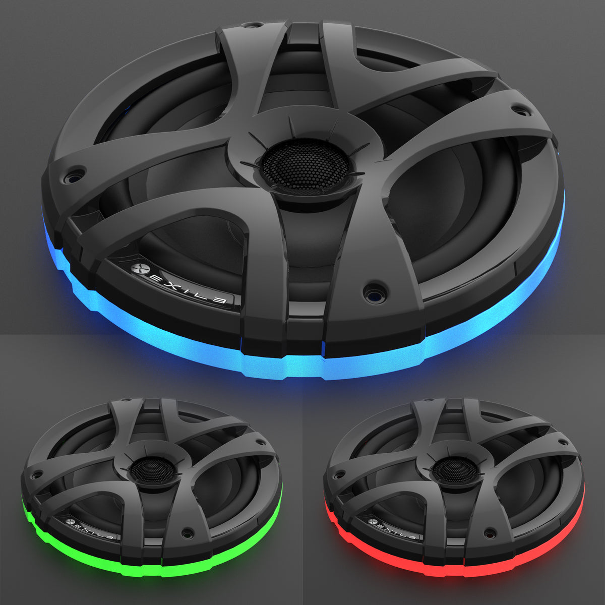 8 inch RGB LED Light Ring – exileaudio
