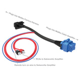 Malibu Boat Factory Cabin T Harness with Subwoofer Pass Through (fits Malibu, Axis and Yamaha boats)