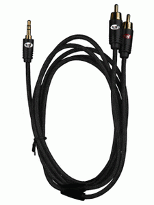 RCA Cable to Stereo 3.5mm - 6.5 ft.